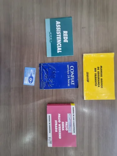 Kit Manual Original Fiat Palio Siena Strada Weekend + Cartão CODE | Completo