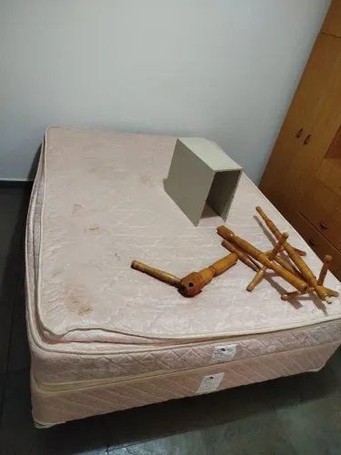 Cama box casal