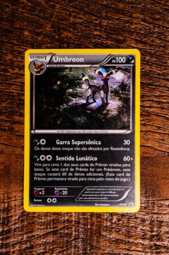 Carta Pokémon Umbreon XY96 Holográfica Original