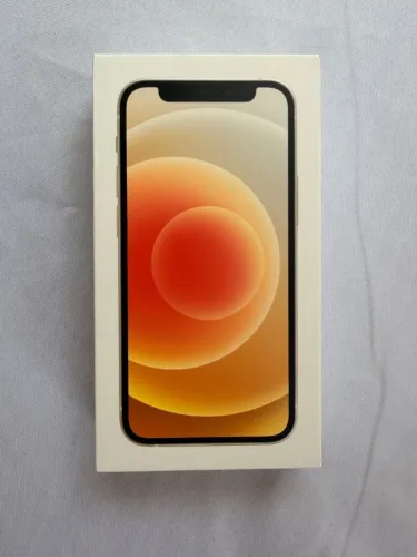 caixa vazia iphone 12 mini branco