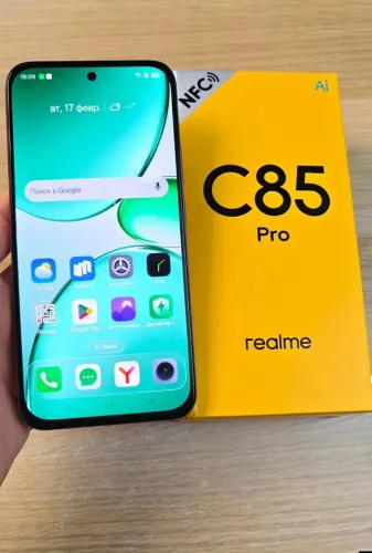 Realme C85 Pro 4G 256/8 NFC Lacrado Disponível A Pronta Entrega