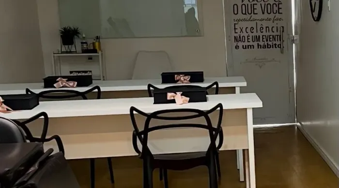 Mesa retangular/ balcão