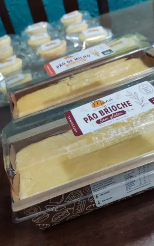 Pão Artesanal - Sem Glúten e Zero Lactose 