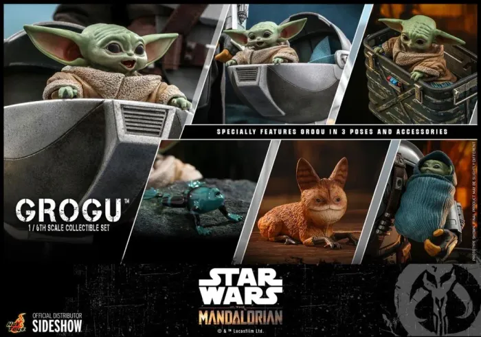 Grogu 1/6 Mandalorian 