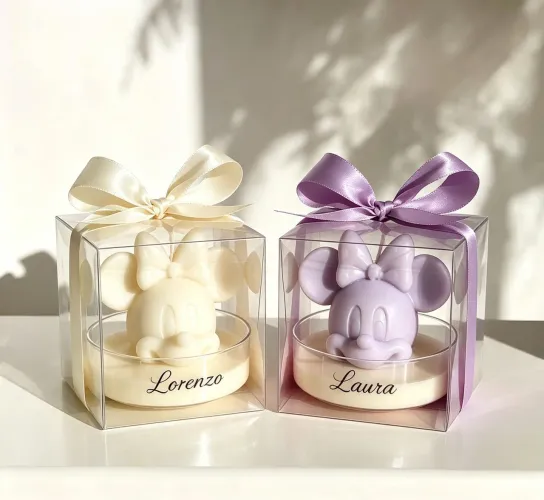 Lembrancinhas velas aromáticas minnie
