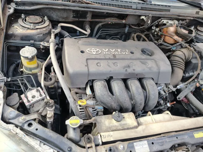 Motor Parcial Toyota Corolla 1.8 16v Flex Ano 2007 Baixado Com NF Garantia 3 Meses