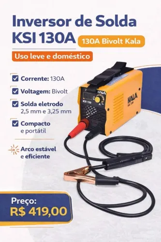 INVERSOR DE SOLDA KSI 130A