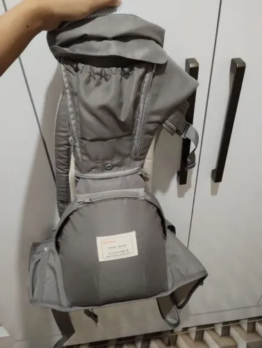 Canguru Bebê Ergonômico Com apoio na Cintura - 12 Posições - 3 em 1