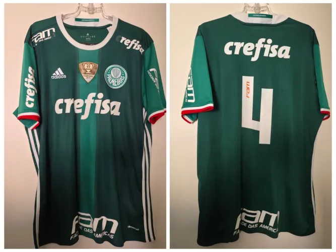 Camisas Palmeiras 2016 - Tam. GG - Patch de Campeão Copa do Brasil 2015