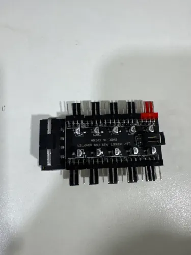 Hub PWM para 10 Fans Cooler 4 Pinos | Multi Fan Splitter