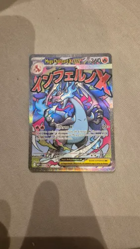 Carta Pokémon Mega Charizard Ex Secreto Original Copag