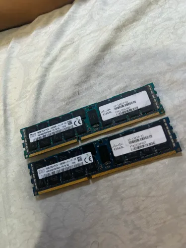 2x Memória Servidor 16GB DDR3 ECC Registered PC3L-12800R SK Hynix (32GB Total)