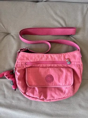 Bolsa Kipling Rosa Original 