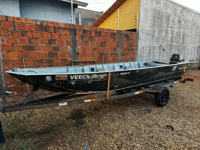 VENDO BARCO COMANCHE  5,5M, 2022, COMPLETO + MOTOR 30HP 2017 +  MOTOR ELÉTRICO & ACESSÓRIO