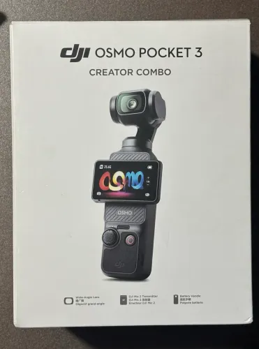 Osmo Pocket 3 creator combo - com microfone DJI