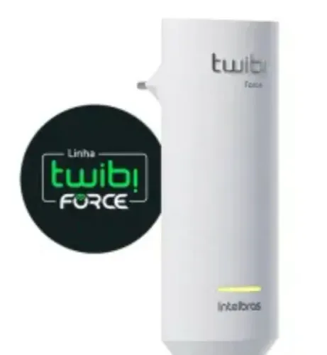 Repetidor de sinal wi-fi Intelbras Twibi force plug dual band novo