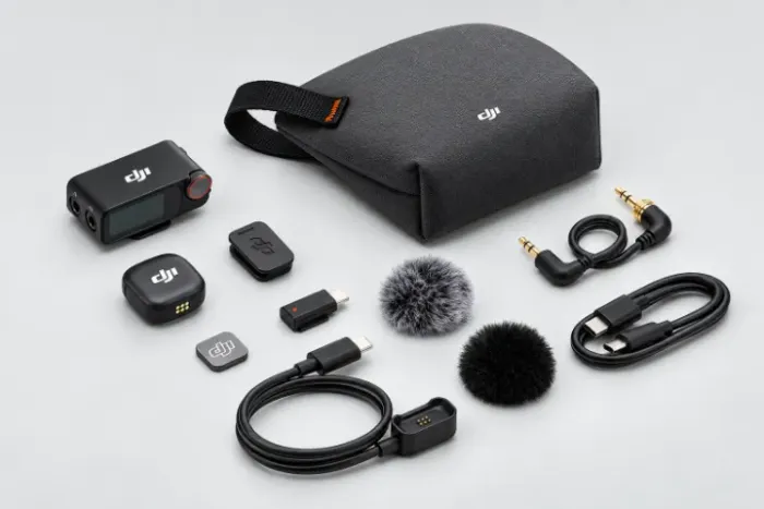 Microfone DJI Mic 3 (1 TX + 1 RX)