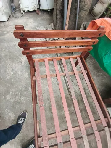 Cama sucupira solteiro 