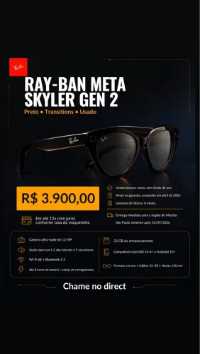 RAY-BAN META SKYLER GEN 2