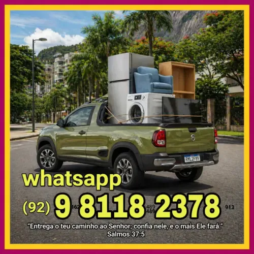 FRETE MUDANÇAS E GUINCHO MOTO SAO JOSE ZUMBI TANCREDO COROADO NOVO ALEIXO JORGE TEIXEIRA 