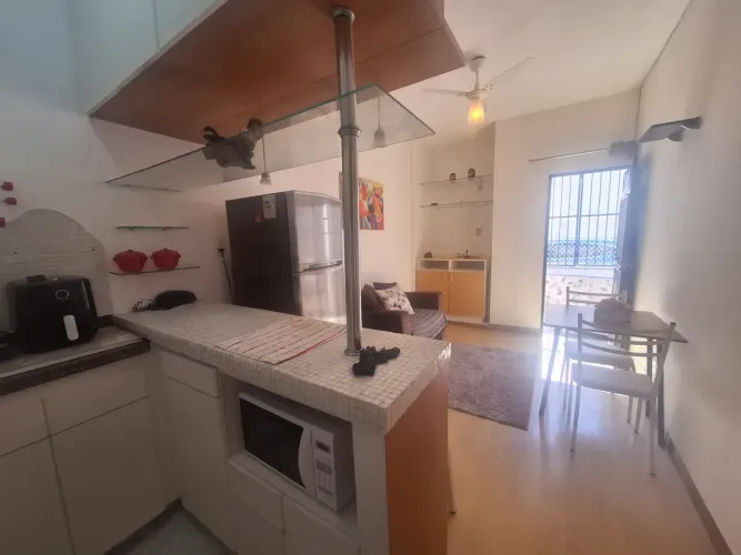 APARTAMENTO MOBILIADO PARA LOCAÇÃO FAROL DE ITAPUÃ 1/4, TERREO, 150 MT DA PRAIA