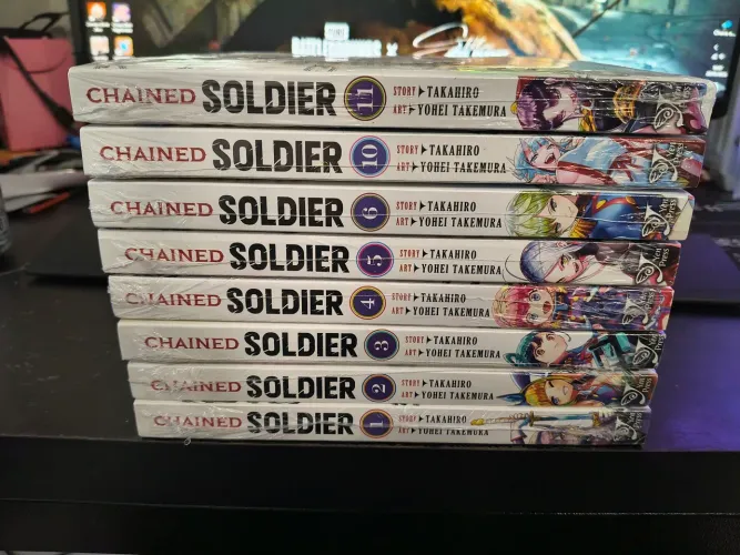 Chained Soldier mangá 8 volumes lacrados importado