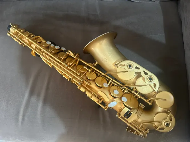 Saxofone Alto Hoyden HAS-25J Jateado Dourado