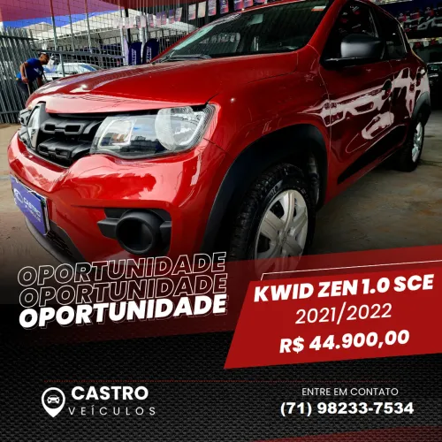 Renault Kwid Zen 1.0 Flex 12V 5P Mec. 2022