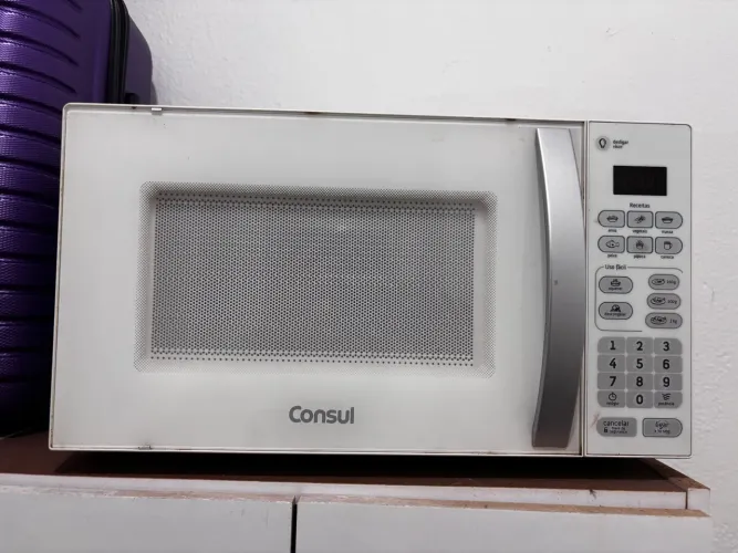 Micro-ondas Consul 20L 127V - Funcionando Perfeitamente