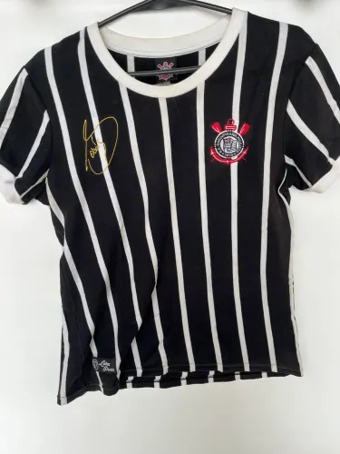 Camiseta Corinthians retrô democracia