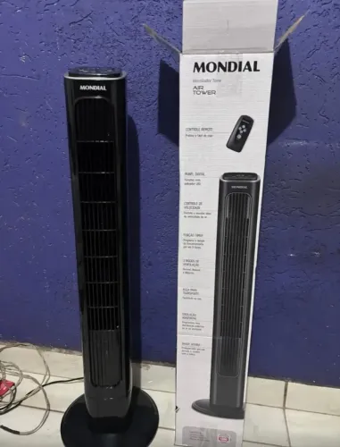 Ventilador de Torre Mondial Air Tower VTR-01-B 220V - Novo na Caixa LACRADO