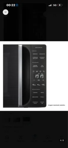 Microondas Electrolux 23l
