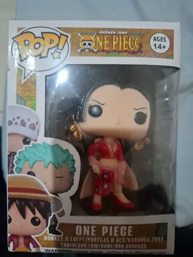 Boneco Estilo Funko Pop Boa Hancock One Piece com Caixa