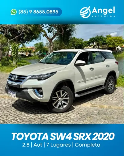 Toyota Hilux SW4 SRX 4X4 2.8 TDI 16V Dies. Aut. 2020
