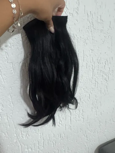 Tik tak cabelo brasileiro 35cm