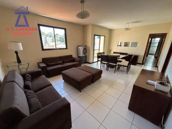 Apartamento todo mobiliado, com 3 dormitórios para alugar, 110 m² por R$ 2.900/mês - São J