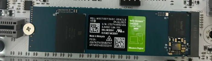 SSD NVMe WD 1TB