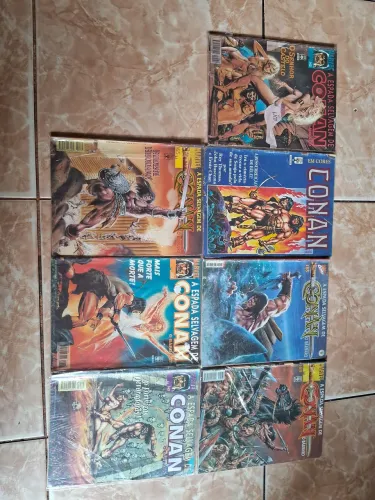 Lote de revistas do Conan R$ 10,00 cada
