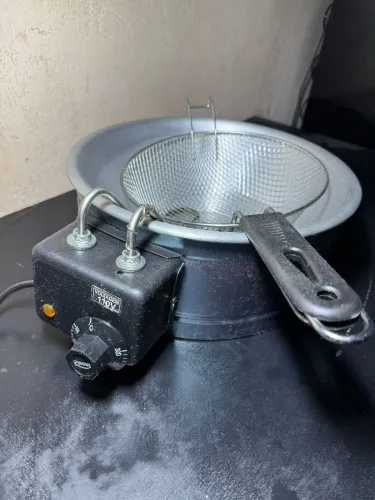 FRITADEIRA ELÉTRICA 5L INOX