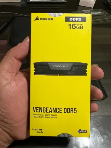 Memória Ram 16GB DDR5 5600MHZ Corsair Vegeance