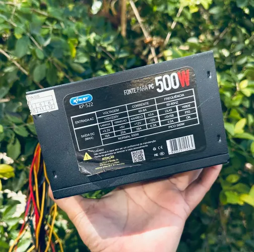 Fonte real 500w 
