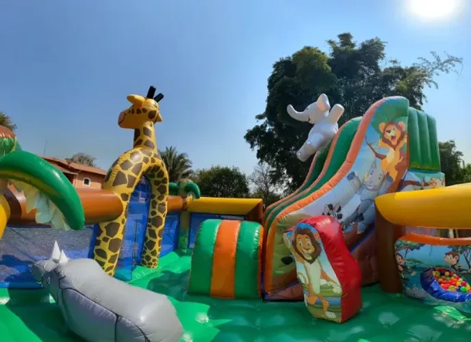 Vendo tobogã kid play inflavel - play park