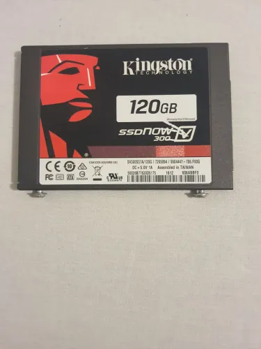 SSD Kingston 120GB usado (Formatado pela 1a. Vez)