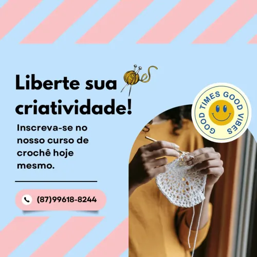Aulas de Crochê 