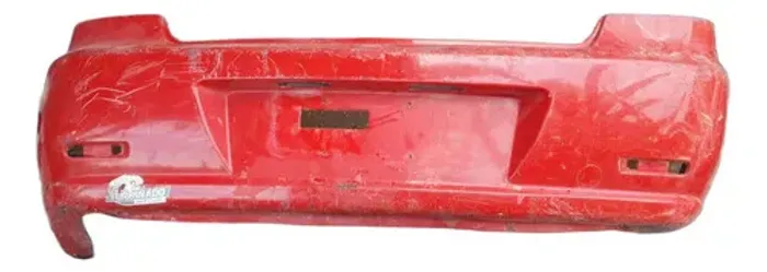 Parachoque Traseiro Fiat Siena 2004/2008 C/detalhe