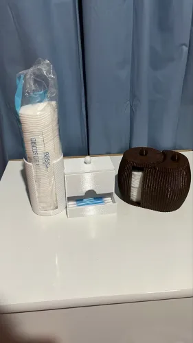 Impressão 3D porta cotonete e algodão