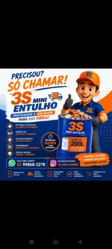 Retirada de entulhos