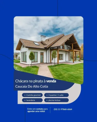 Chácara Modular com entrada flexível em Caucaia Do Alto