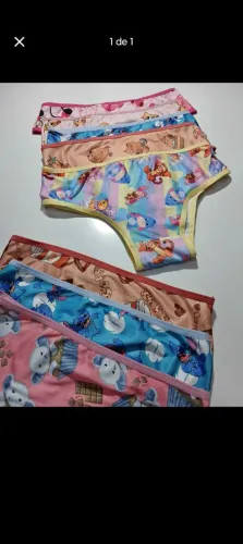 Calcinha box infantil