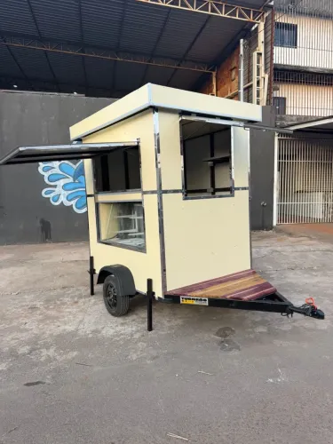Trailer food truck